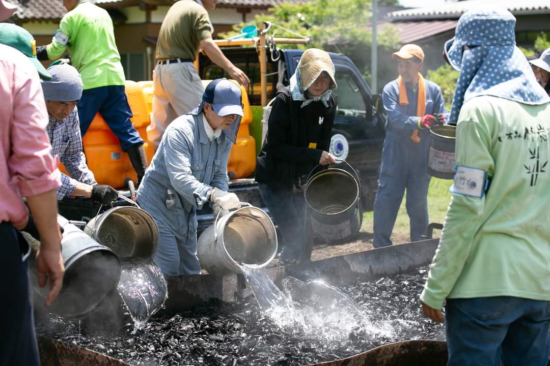 『竹炭イベントin 大栄寺』環境改善・大地を再生する竹炭をみんなで作ろう!