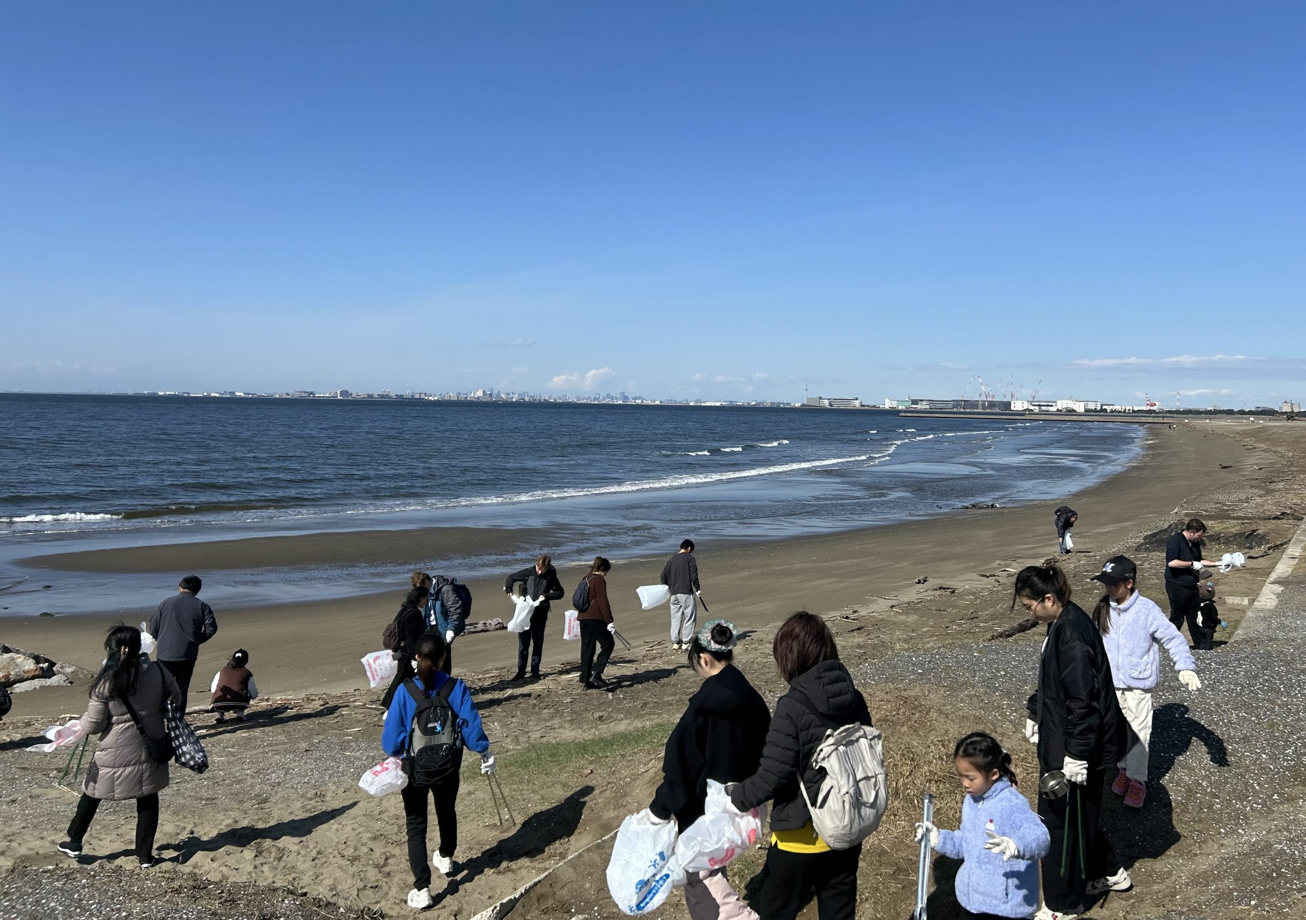 4／4（土）幕張の浜ビーチクリーン