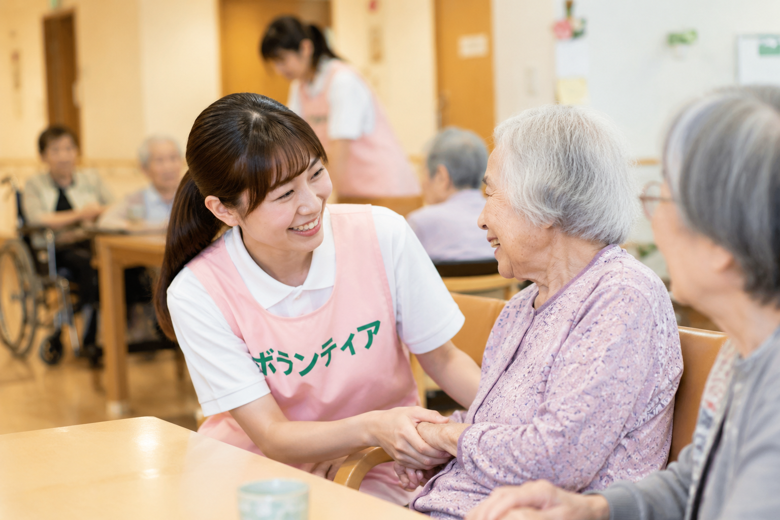 老人ホームでのイベントボランティア