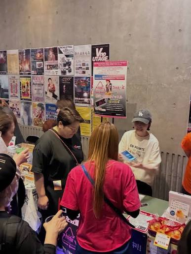 ロックフェスでチャリティブース出展！